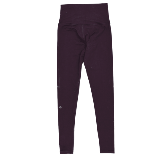 Lululemon High-Waisted Purple Leggings Women's Size S Stretch Polyester Blend