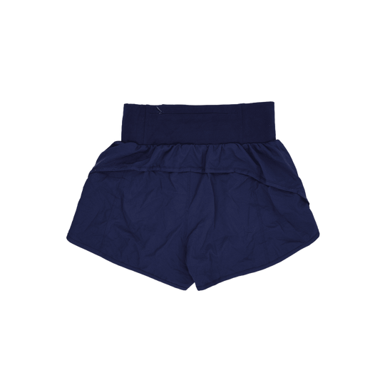 Champion Women's Athletic Shorts Navy Blue Size S Polyester Spandex