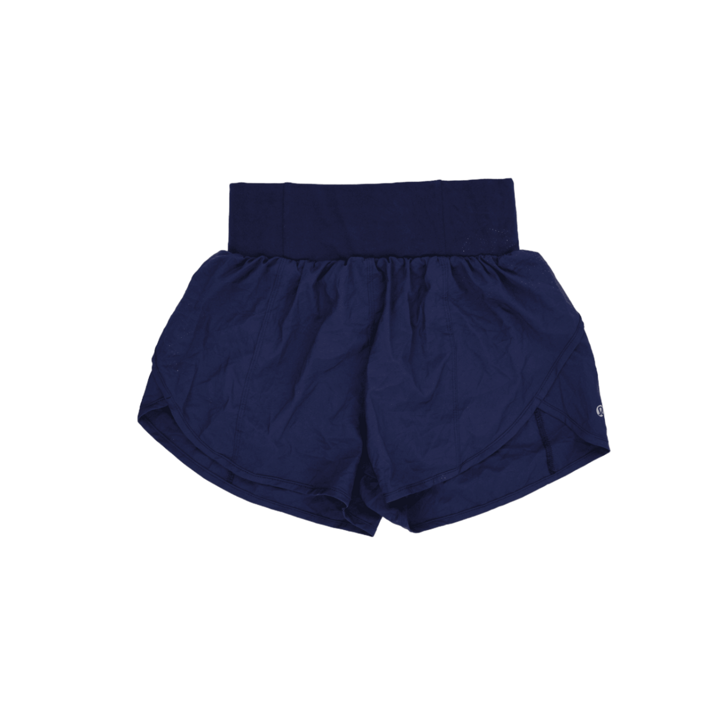 Champion Women's Athletic Shorts Navy Blue Size S Polyester Spandex