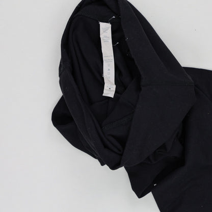 Lululemon High-Rise Black Leggings Size 8 Nulu Fabric 26 Inch Inseam Womens Activewear