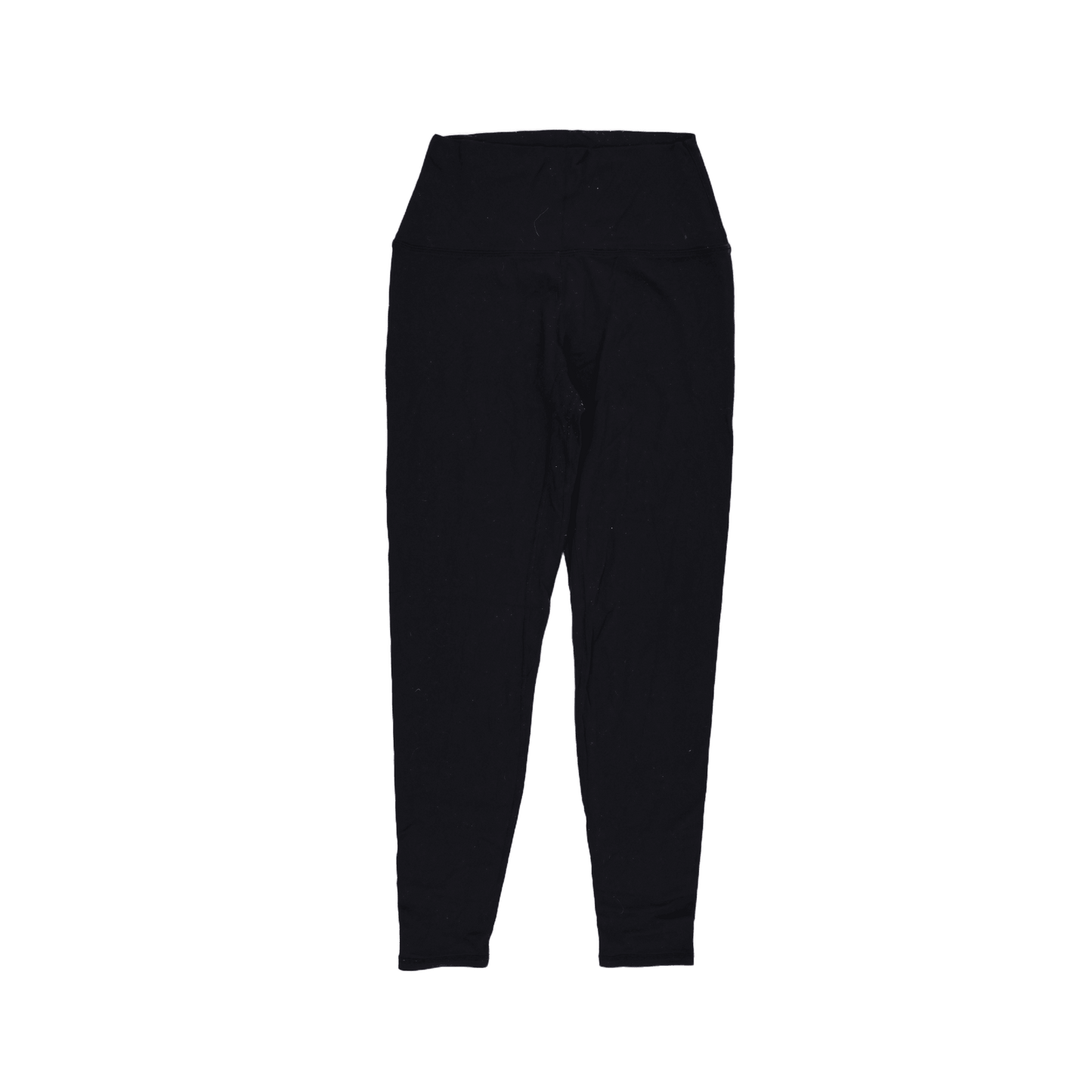 Lululemon High-Rise Black Leggings Size 8 Nulu Fabric 26 Inch Inseam Womens Activewear