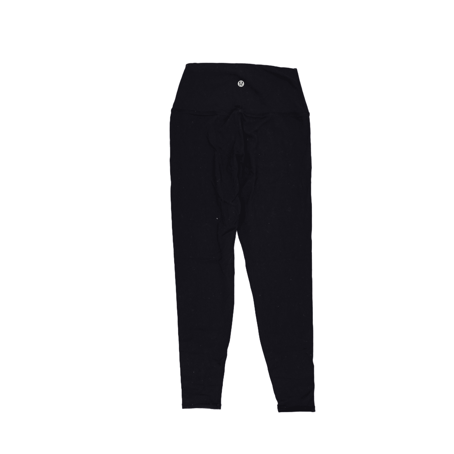 Lululemon High-Rise Black Leggings Size 8 Nulu Fabric 26 Inch Inseam Womens Activewear