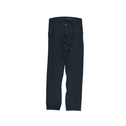 Lululemon Wunder Under High-Rise Leggings Black Size 4 28 Inch Inseam 81 Percent Nylon 19 Percent Lycra Elastane
