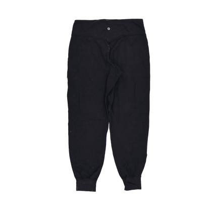 Lululemon Black Cotton Jogger Pants Size 10 Women's Athletic Wear