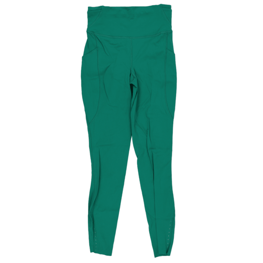 Lululemon High-Rise Green Yoga Leggings Women's Size 8 27 Inseam Lululemon Signature Stretch Fabric Athleisure