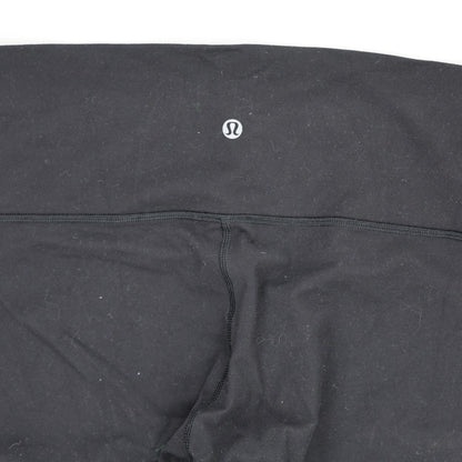 Lululemon Black High-Rise Athletic Leggings Women's Size Small Technical Stretch Fabric