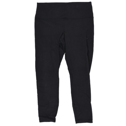 Lululemon Black High-Rise Athletic Leggings Women's Size Small Technical Stretch Fabric