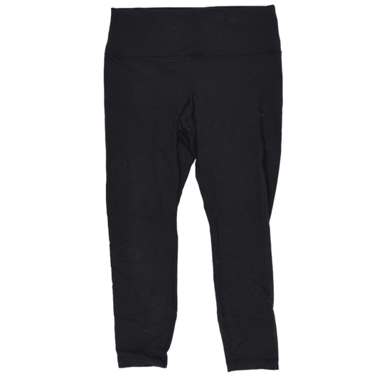 Lululemon Black High-Rise Athletic Leggings Women's Size Small Technical Stretch Fabric