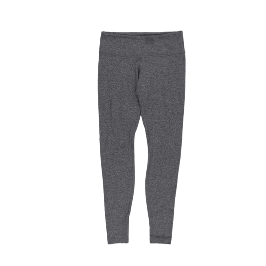 Charcoal Grey High Waist Leggings for Women Size Small Cotton Blend