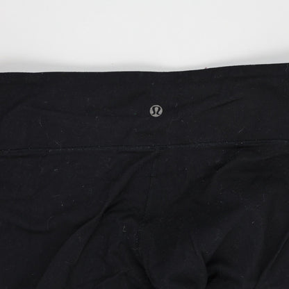 Lululemon Black Leggings Size 8 Cotton Blend 28 Inch Inseam Womens