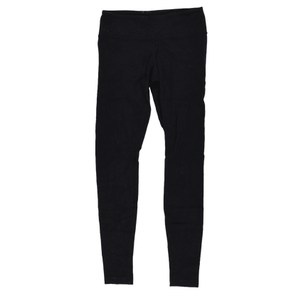 Lululemon Black Leggings Size 8 Cotton Blend 28 Inch Inseam Womens