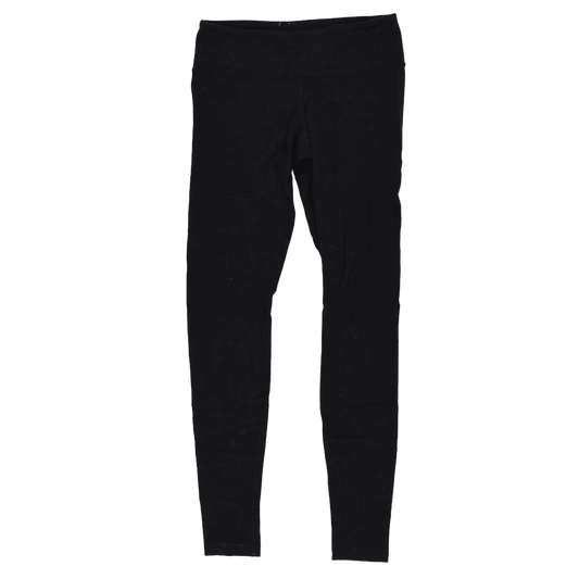 Lululemon Black Leggings Size 8 Cotton Blend 28 Inch Inseam Womens