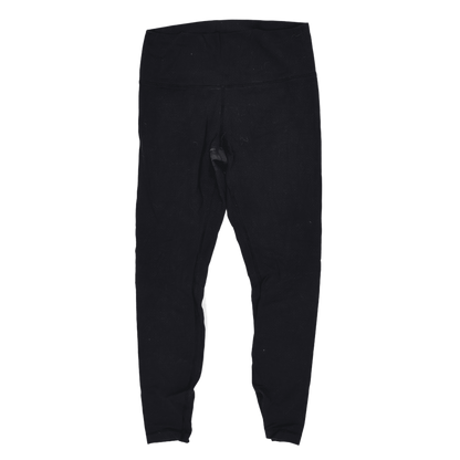 Lululemon High-Rise Black Full-Length Leggings Size S Stretch Blend Activewear
