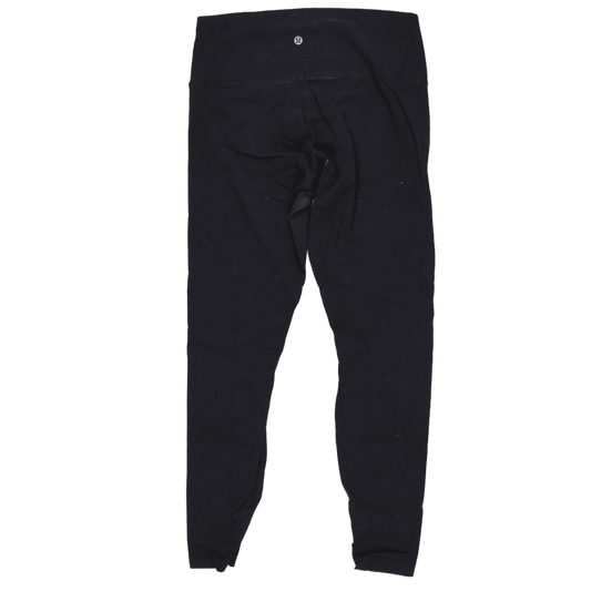 Lululemon High-Rise Black Full-Length Leggings Size S Stretch Blend Activewear