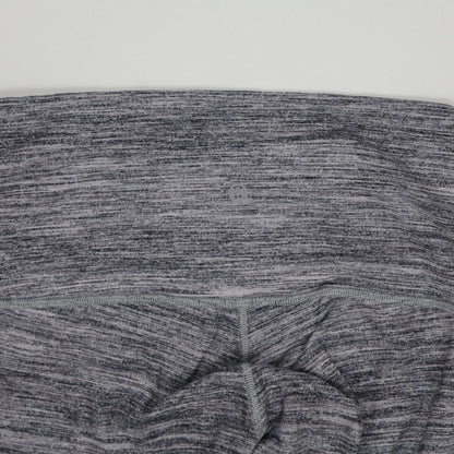 Lululemon Align High-Rise Crop Leggings Grey Marl Size 10 Nulu Fabric 21 Inch Inseam