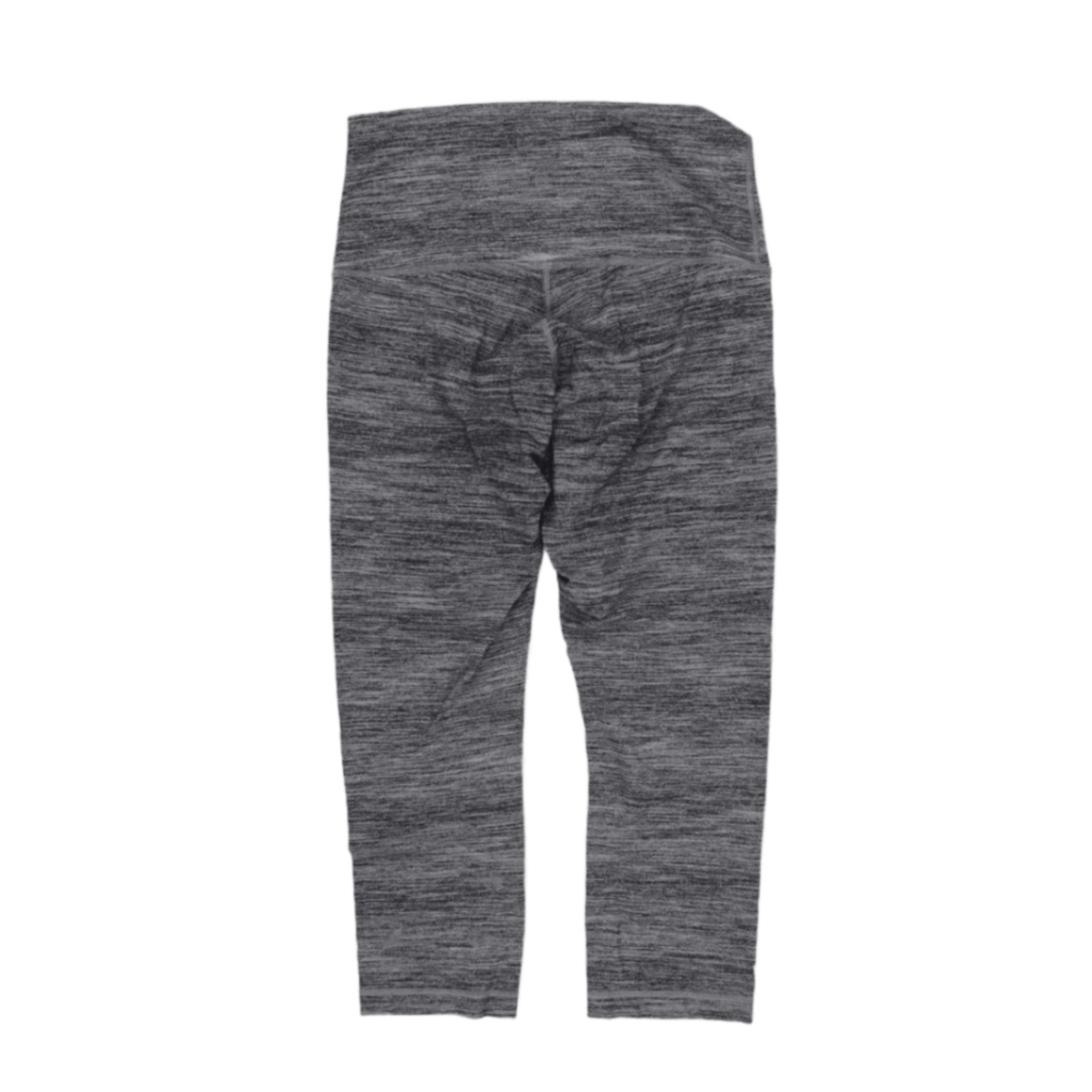 Lululemon Align High-Rise Crop Leggings Grey Marl Size 10 Nulu Fabric 21 Inch Inseam