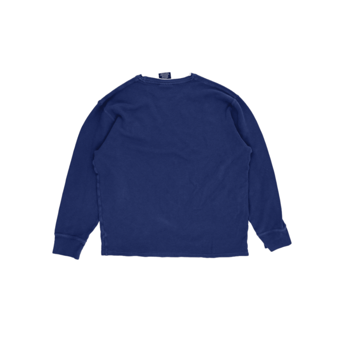 Polo Ralph Lauren Blue Crewneck Sweatshirt XL 100% Cotton Vintage