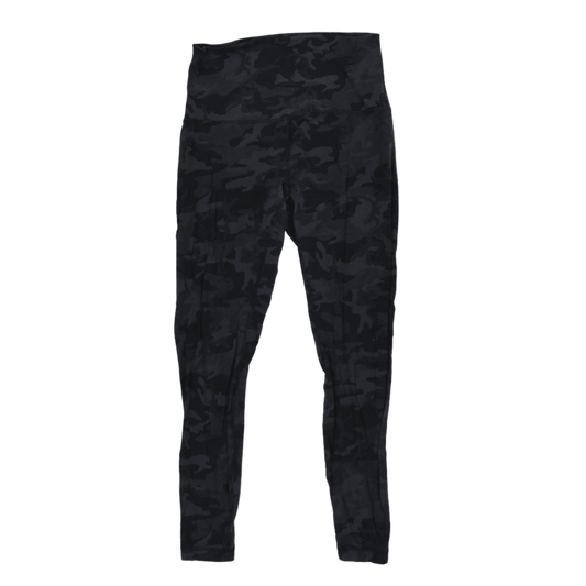 Lululemon Women's High-Rise Camo Leggings Black Camo Size S Performance Fabric