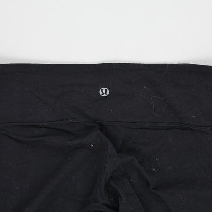 Lululemon Black High-Rise Cropped Leggings Women's Size S Stretch Fabric