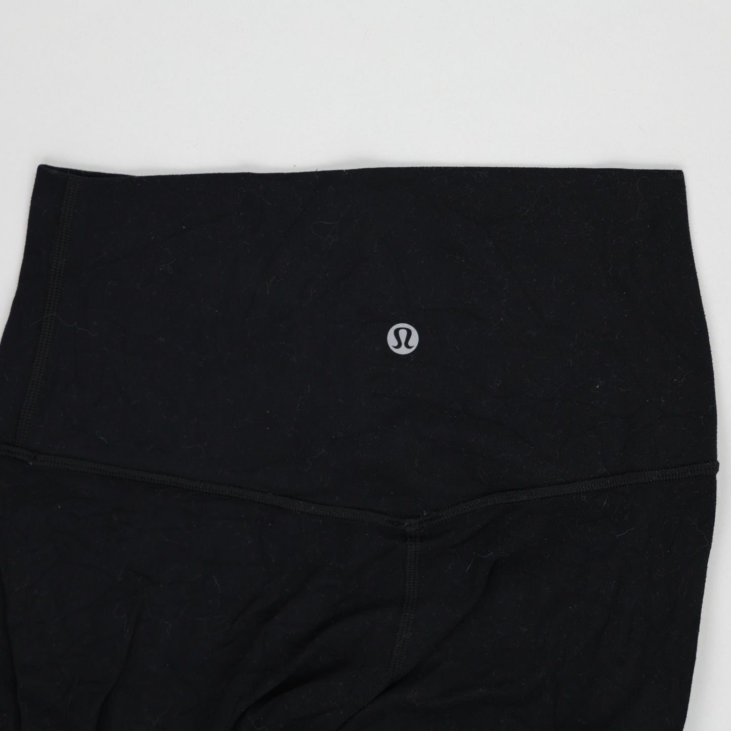 Lululemon High Waisted Black Full Length Leggings for Women Size Medium Stretch Blend