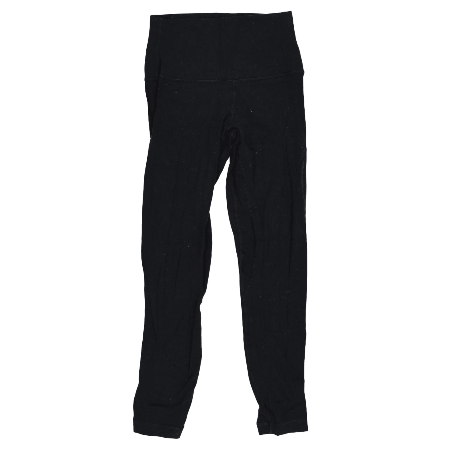 Lululemon High Waisted Black Full Length Leggings for Women Size Medium Stretch Blend