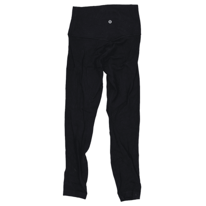 Lululemon High Waisted Black Full Length Leggings for Women Size Medium Stretch Blend