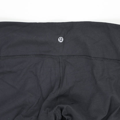 Lululemon High-Waist Black Full-Length Leggings Size S 34 cm Waist 70 cm Inseam Synthetic Blend Activewear
