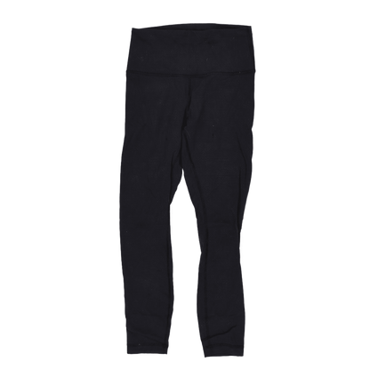Lululemon High-Rise Black Leggings Women Size 6 Nylon Lycra Elastane