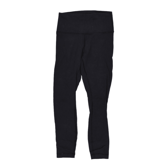 Lululemon High-Rise Black Leggings Women Size 6 Nylon Lycra Elastane