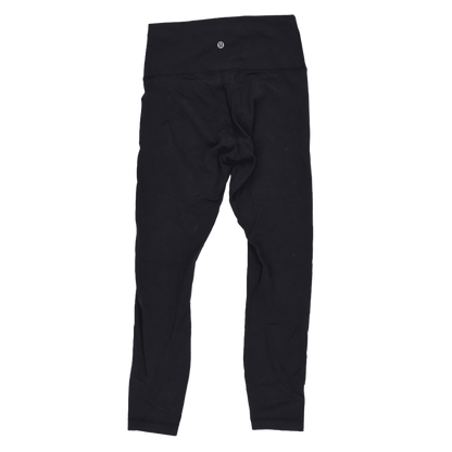 Lululemon High-Rise Black Leggings Women Size 6 Nylon Lycra Elastane