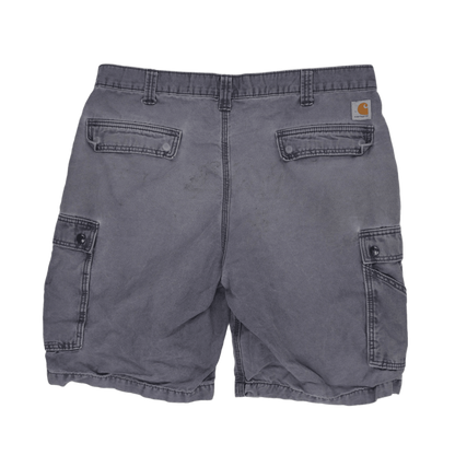 Carhartt Relaxed Fit Grey Cargo Shorts 34 Inch Waist 10 Inch Inseam Cotton