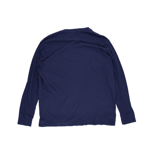 Ralph Lauren Polo Navy Cotton Long Sleeve Sweatshirt 2XL Casual Crew Neck