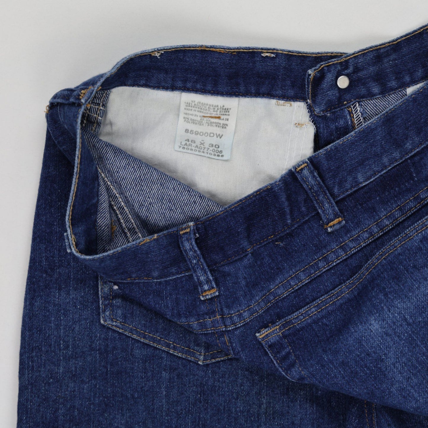 Wrangler Vintage Denim Shorts Blue 32 Inseam 10.5 Inches Size 32 Medium