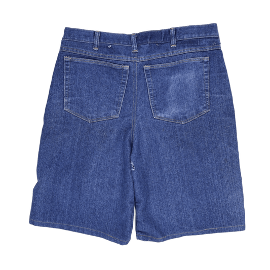 Wrangler Vintage Denim Shorts Blue 32 Inseam 10.5 Inches Size 32 Medium