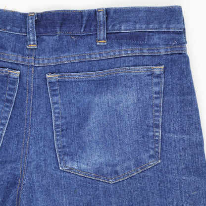 Wrangler Vintage Denim Shorts Blue 32 Inseam 10.5 Inches Size 32 Medium