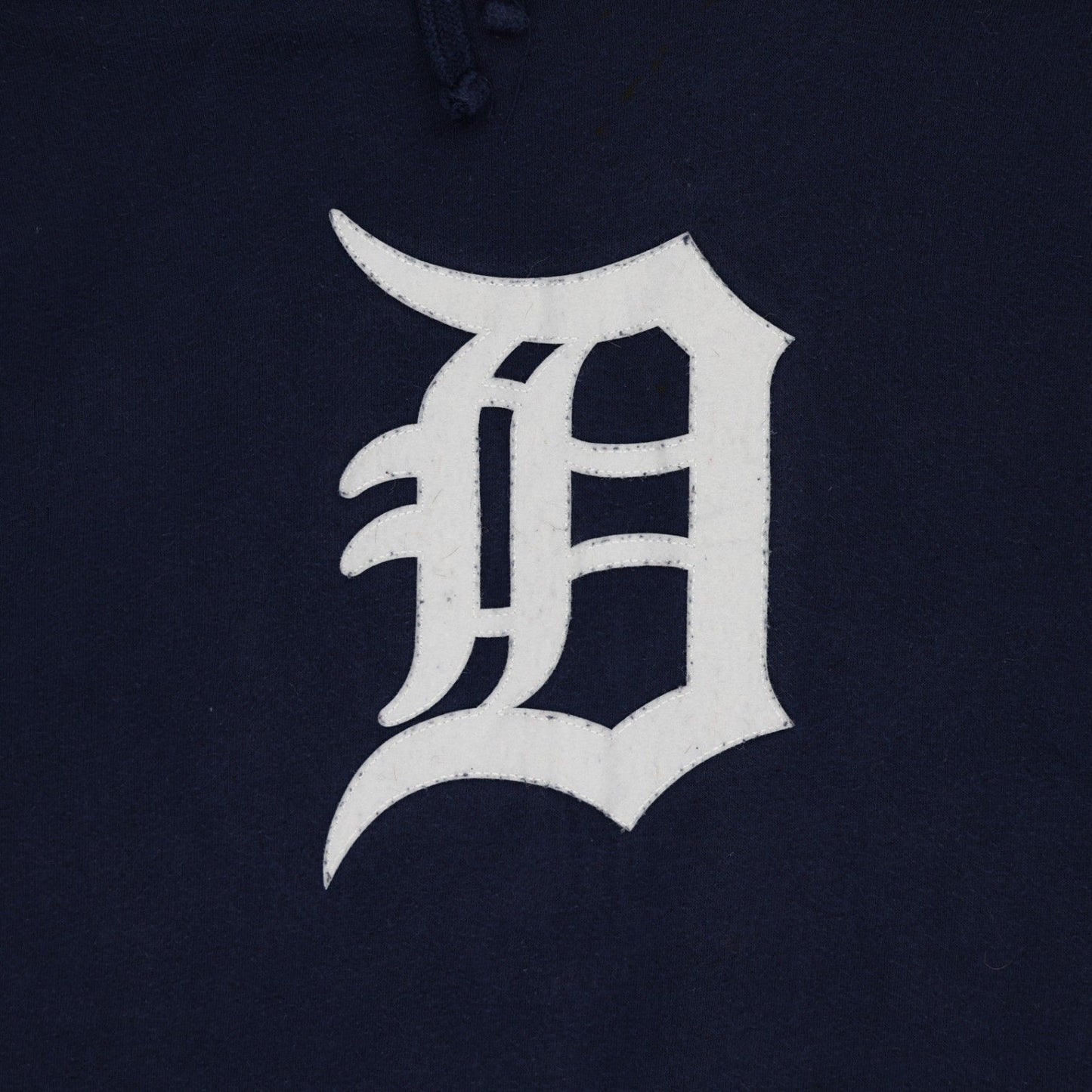 Genuine Merchandise Detroit Tigers Navy Blue Pullover Hoodie Men's Size M Cotton Blend