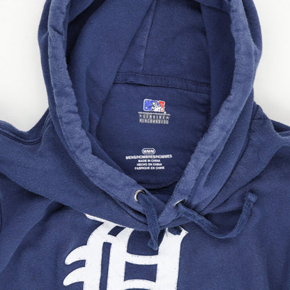 Genuine Merchandise Detroit Tigers Navy Blue Pullover Hoodie Men's Size M Cotton Blend