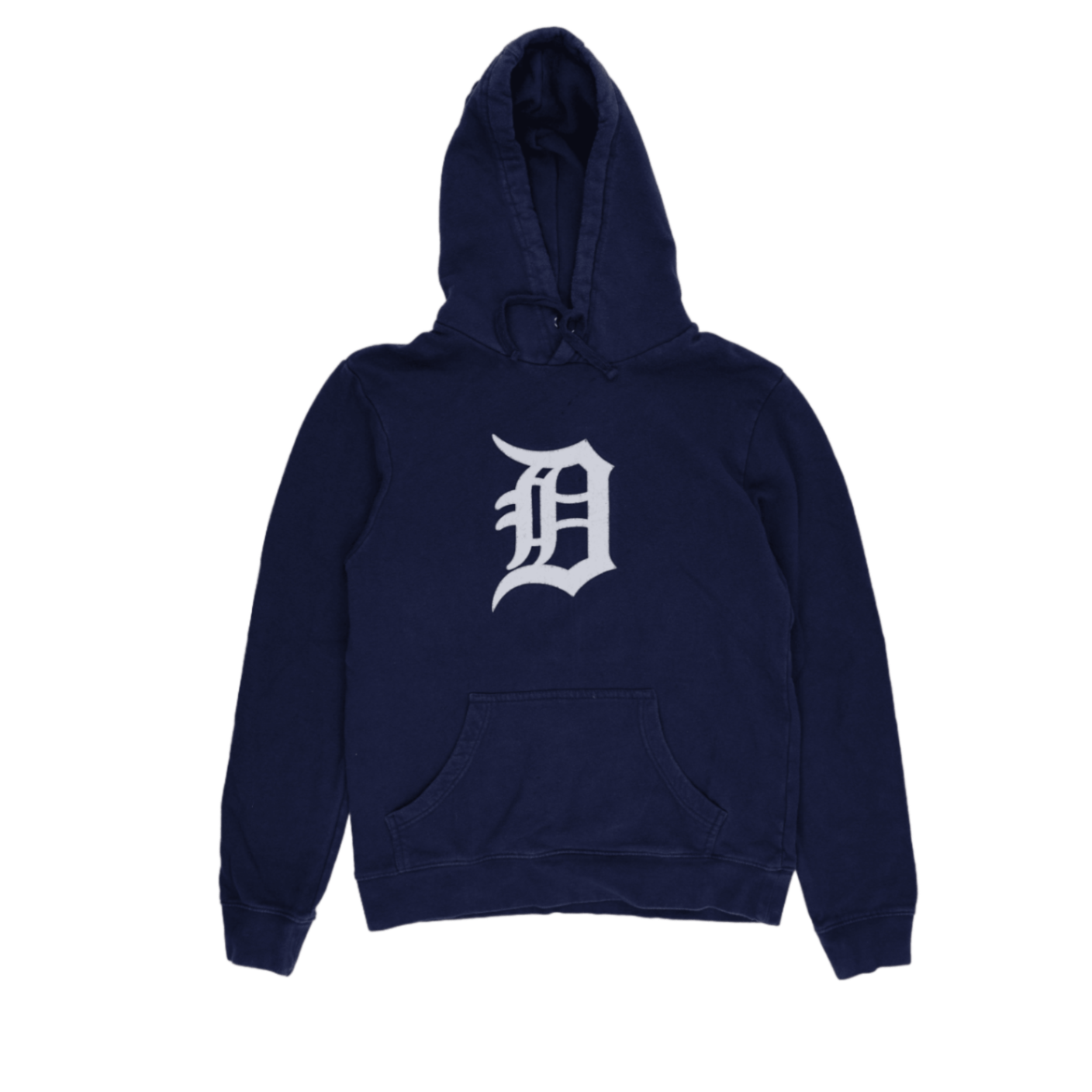 Genuine Merchandise Detroit Tigers Navy Blue Pullover Hoodie Men's Size M Cotton Blend
