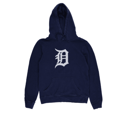 Genuine Merchandise Detroit Tigers Navy Blue Pullover Hoodie Men's Size M Cotton Blend