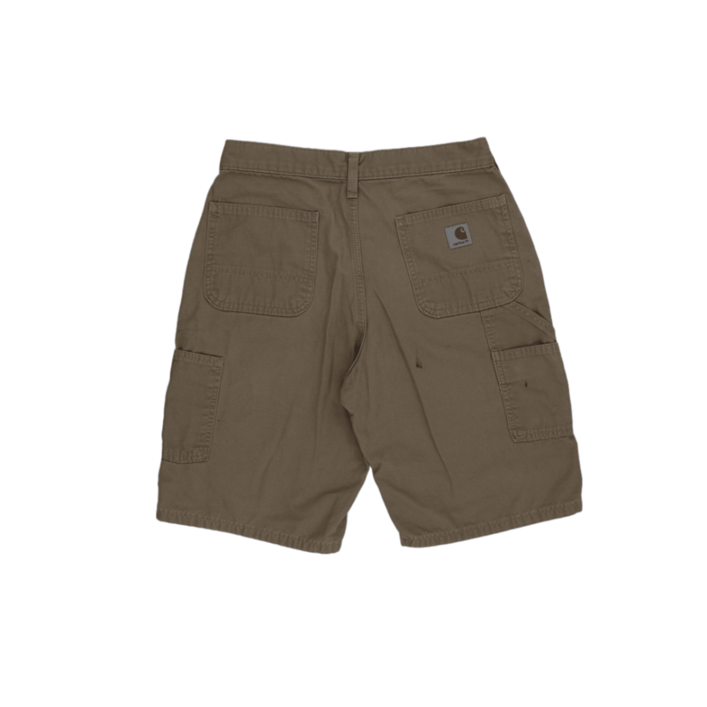 Carhartt Brown Utility Shorts 30W 100 Percent Cotton Men's Size 30