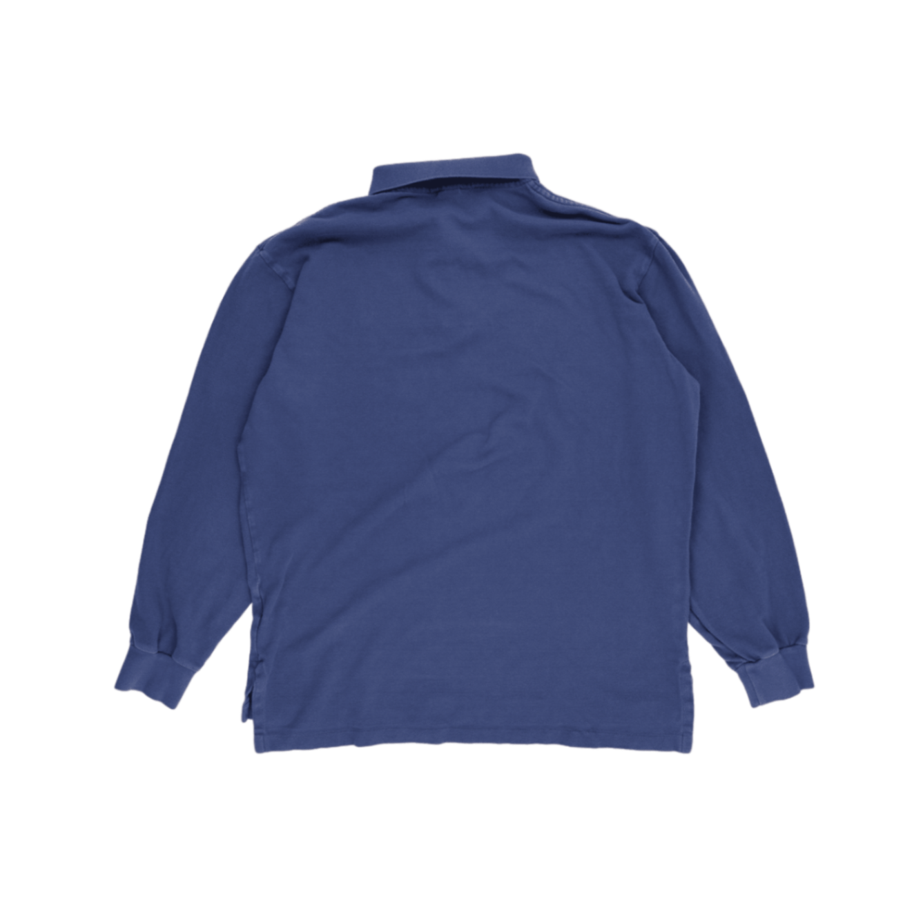Ralph Lauren Blue Long Sleeve Polo Shirt XL Cotton