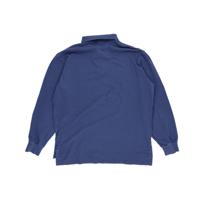 Ralph Lauren Blue Long Sleeve Polo Shirt XL Cotton