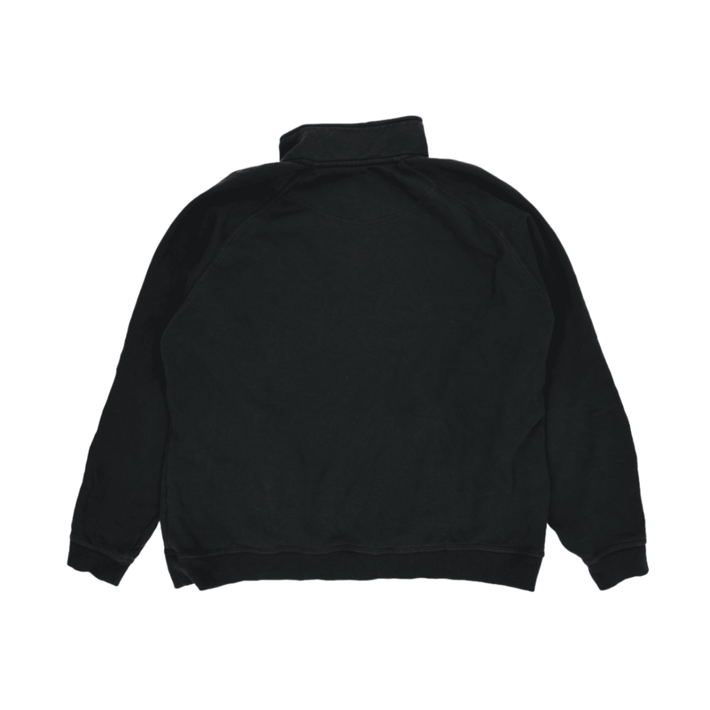 Carhartt Black XL Half Zip Sweatshirt Cotton High Collar Mens Clothing