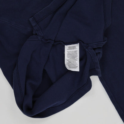 Ralph Lauren Navy Blue Long Sleeve Polo Shirt Men's Size Large Cotton