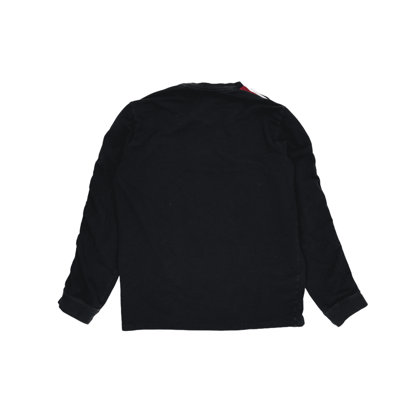 Polo Ralph Lauren Men's Black Casual Sweatshirt Size Medium Cotton Crew Neck Vintage