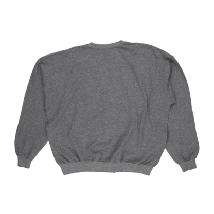 Hanes Vintage Grey Pullover Sweatshirt Crew Neck Large Cotton Polyester Blend WSU Rose Bowl 2003