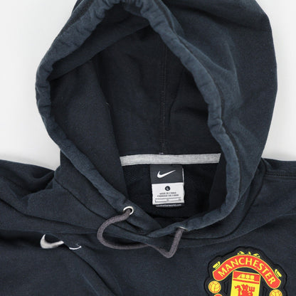 Nike Vintage Black Pullover Hoodie Men Size Large 80 Cotton 20 Polyester