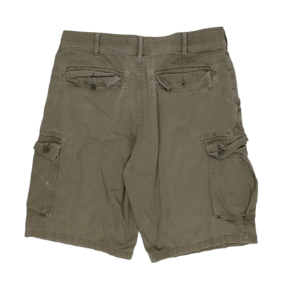 Ralph Lauren Cargo Shorts Olive Green Size 36 100 Percent Cotton Mens