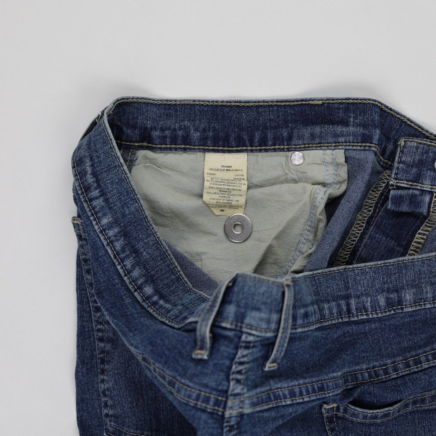 Wrangler Denim Carpenter Shorts Blue Size 40 Large