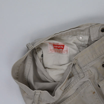 Levi's Stone Grey Vintage Straight Leg Jeans 34W x 34L Cotton Denim